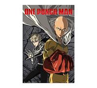 Grupo Erik - Poster One Punch Man Saitama & Genos - Deco Maison | 61x91,5 cm - Grand Format - Decoration Murale, Affiche Décorative, Affiche Animé