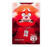 Grupo Erik - Poster Pixar Alerte Rouge, Turning Red - Deco Maison, Decoration Murale, Affiche Décorative