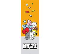 Grupo Erik - Poster Porte BT21 Personnages - Deco Maison, Decoration Murale, Affiche Décorative