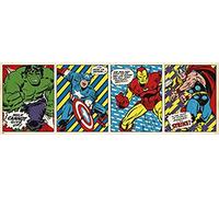 Grupo Erik - Poster Porte Marvel Comics - Deco Maison, Decoration Murale, Affiche Décorative