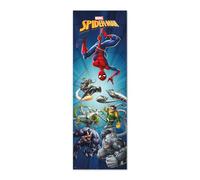 Grupo Erik - Poster Porte Marvel Spiderman - 53x158cm - Deco Maison | 53 x 158 cm - Format Vertical, Affiche de Film