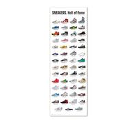 Grupo Erik - Poster Porte sneakers. hall of fame - Deco Maison, Decoration Murale, Affiche Décorative