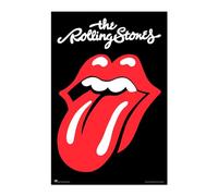 Grupo Erik Poster mural Rolling Stones 61 x 91,5 cm papier brillant encadré