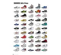 Grupo Erik – Affiche Sneakers Hall Of Fame – Décoration murale, Déco maison