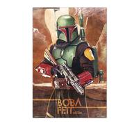Grupo Erik Poster Star Wars Boba Fett - 91 x 61,5 cm - Poster Star Wars - Expédié enroulé - Posters cool - Affiche d'art - Affiches et impressions - Affiches murales