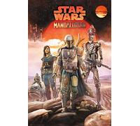Grupo Erik - Poster Star Wars The Mandalorian Crew - Deco Maison | 61x91,5 cm - Grand Format - Decoration Murale, Affiche Décorative, Affiche Série