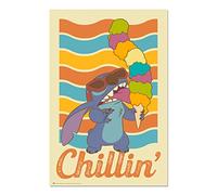 Grupo Erik - Poster Stitch Chillin - Deco Maison, Decoration Murale, Affiche Décorative