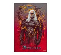 Grupo Erik Poster The Witcher 2 Geralt de Rivia 91,5 x 61 cm Papier Brillant Haute Qualité Licence Officielle