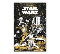 Grupo Erik Poster Un Nouvel Espoir, Star Wars 50ème Anniversaire | 61x91,5 cm - Grand Format, Affiche Star Wars Collector