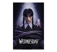 Grupo Erik - Poster Wednesday, Mercredi Addams 61x91,5 cm | Deco Maison, Decoration Murale, Affiche Décorative