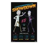 Grupo Erik Rick And Morty Interdimensional Showdown Poster - 36 x 24 pouces / 91,5 x 61 cm - Expédié enroulé - Affiches et impressions - Affiches murales