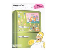 GRUPO ERIK | Set d’Aimants Découpés Les Simpson - Famille Simpson | Magnets Décoratifs pour Réfrigérateur | Produit sous Licence Officielle
