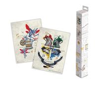 Grupo Erik | Set de Mini Posters Harry Potter | Décoration Murale | Lot de Mini Posters | Déco Chambre et Bureau, Affiches À Encadrer, Idée Cadeau Fan
