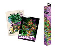 Grupo Erik | Set de Mini Posters Tortues Ninja | Décoration Murale | Lot de Mini Posters | Déco Chambre et Bureau, Affiches À Encadrer, Idée Cadeau Fan