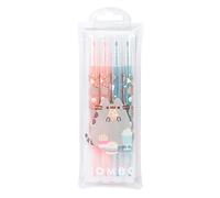 Erik Surligneurs Pastel Grupo Erik SSGE001 - Lot de 4 Rose, Orange, Vert, Bleu - Pointe large/fine
