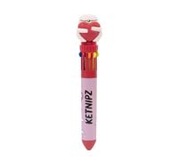 Grupo Erik - Stylo 10 couleurs en 1 Ketnipz | Stylo Bille Rétractable Original | Fournitures Scolaires, Cadeau Enfant, Rentrée Scolaire
