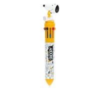 Grupo Erik | Stylo 10 Couleurs en 1 Snoopy | Cadeau Enfant | Stylo Multicolore Rétractable | Fourniture Scolaire, Papeterie Mignonne, Cadeau Rentrée Ado Adulte