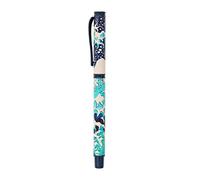 Grupo Erik - Stylo Bille Japanese Art | Pointe Moyenne, Encre Noir, Stylo en Métal, Idée Cadeau