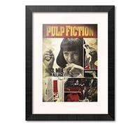Grupo Erik - Tableau Décoratif Encadré, Art Print Illustration, Pulp Fiction Mia, 35 x 45 cm PE30X40CM0223