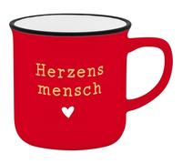 GRUSS & CO 74750 Tasse à expresso en porcelaine, motif : cœur, mini tasse en porcelaine, 10 cl, pochette avec ruban cadeau, cadeau pour amis, anniversaire
