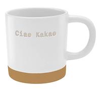 GRUSS & CO Mug avec gravure Ciao Cacao en grès 40 cl Multicolore 48431
