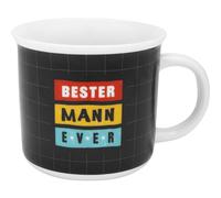 GRUSS & CO Tasse dans une boîte cadeau motif homme