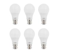 GRV B22 5W SMD LED AC12V / DC12V-24V Ampoule de remplacement à incandescence 40W pour système solaire, VR, camping-car, bateau, intérieur basse tension blanc chaud Lot de 6 (éclairage non domestique)