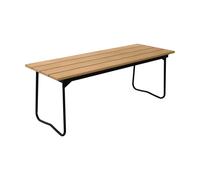 Grythyttan Stålmöbler Banc 8 Structure en chêne huilé et acier noir