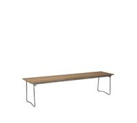 Grythyttan Stålmöbler Banc 9 Chêne huilé-170 cm galvanisation à chaud