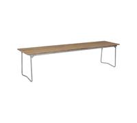 Grythyttan Stålmöbler Banc 9 Teck-170cm-galvanisation à chaud