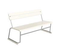 Grythyttan Stålmöbler Canapé 3 Structure en chêne laqué blanc et acier galvanisé