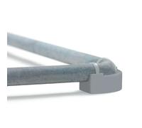 Grythyttan Stålmöbler Classique/High Tech protection de sol Gris-lot de 4