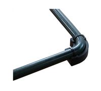 Grythyttan Stålmöbler Classique/High Tech protection de sol Noir-lot de 4