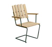 Grythyttan Stålmöbler Fauteuil A2 Pin huilé-vert