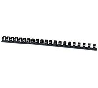 Grzbiety do bindowania Office Products A4 19 mm plastikowe 100 sztuk czarne