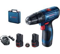 GSB 120-LI 06019G8100 Perceuse-visseuse sans fil 12V (2x 2,0 Ah) avec accessoires en coffret