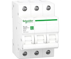 GSC R9F23320 Disjoncteur de protection de ligne Resi9 3P, 20A, B, 6kA