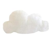 GSDGV Oreillers en Forme de Nuage, Coussin Sieste Peluche Douce, Décoratif pour Extérieur, Intérieur, Chambre, Bureau, Voiture (Blanc, Taille : M)