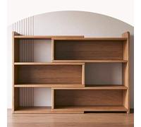 GSKFXJ Étagère De Bureau Extensible, Bibliothèque en Bois pour Plan De Travail, Étagère À Poser sur Bureau À 3 Couches pour Dortoir/étude(L:60-110cm)