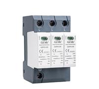 GSP9 40KA SPD 3P AC275V AC385V 400V 440V Din Rail maison parafoudre protection protection basse tension dispositif parafoudre(3P AC385V 40KA)