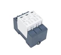 GSP9 Photovoltaic DC SPD 3P 600V 1000V 1500V 40KA Surge Protector Protective Device Lightning Protection Din Rail T1+T2 EKFBQBGW(3P 1000VDC)