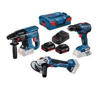 GSR 18V-55 / GWS 18V-10 / GBH 18V-21 Kit 18V 3 outils L-BOXX
