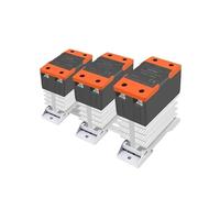 GSR2-1 Solid State Relay Din Rail Single Phase With Heat Sink 10A-120A DC Control AC DC Control DC AC Control AC ZDVHOMCB(DC to DC,GSR2-1-10A)