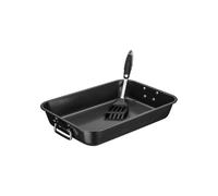 GSW 410472 - Plat à four noir 40 x 28 x 7 cm