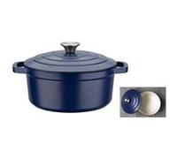 GSW - Blue Magic - Marmite - Ø 20 cm - Fonte d'acier - Bleu - Tous feux dont induction Bleu G