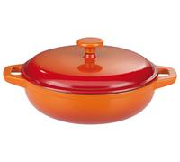 Cocotte en fonte Orange Shadow 30 cm
