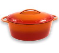 GSW Cocotte en fonte avec couvercle Orange Shadow