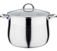 GSW Jumbotopf 26 cm avec couvercle en verre, 989862, acier inoxydable, env. 11,0 L