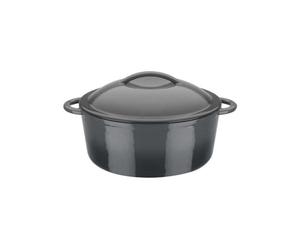 GSW Stahlwaren GmbH Faitout, Gris, 24 x 10 cm, 4 Litre