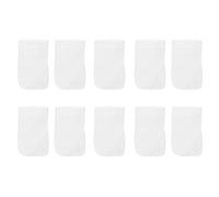 Gsycle 10 pièces Sac filtrant de Piscine, matériaux en Coton Cartouche réutilisable Pratique Filtre de Piscine Remplacement de Piscine pour filtrer Les impuretés